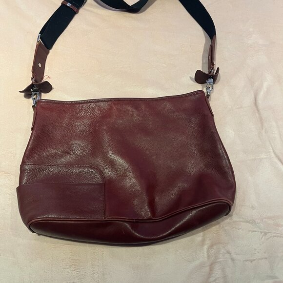 Louis Quatorze leather messenger bag - Picture 2 of 5